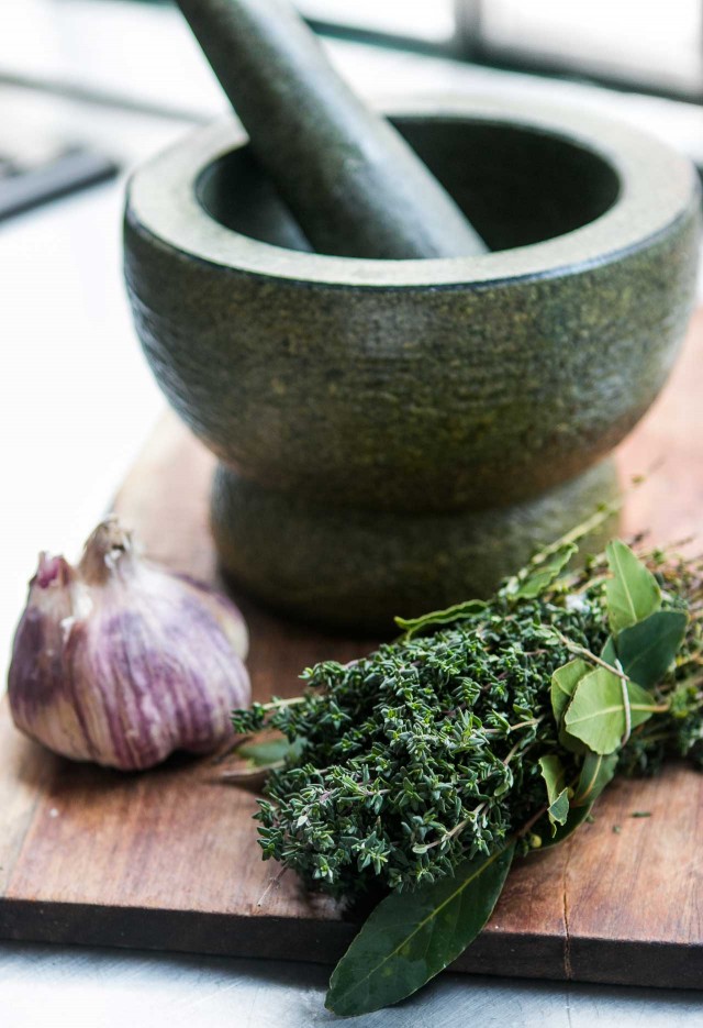 mortar and pestle
