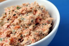 salmon spread (rillettes)