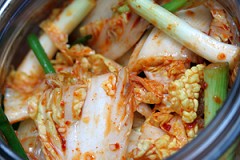 Kimchi Korean pickled cabbage