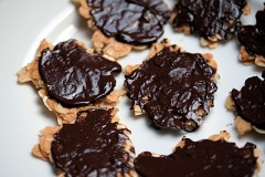 chocolate dipped florentine cookie recipe