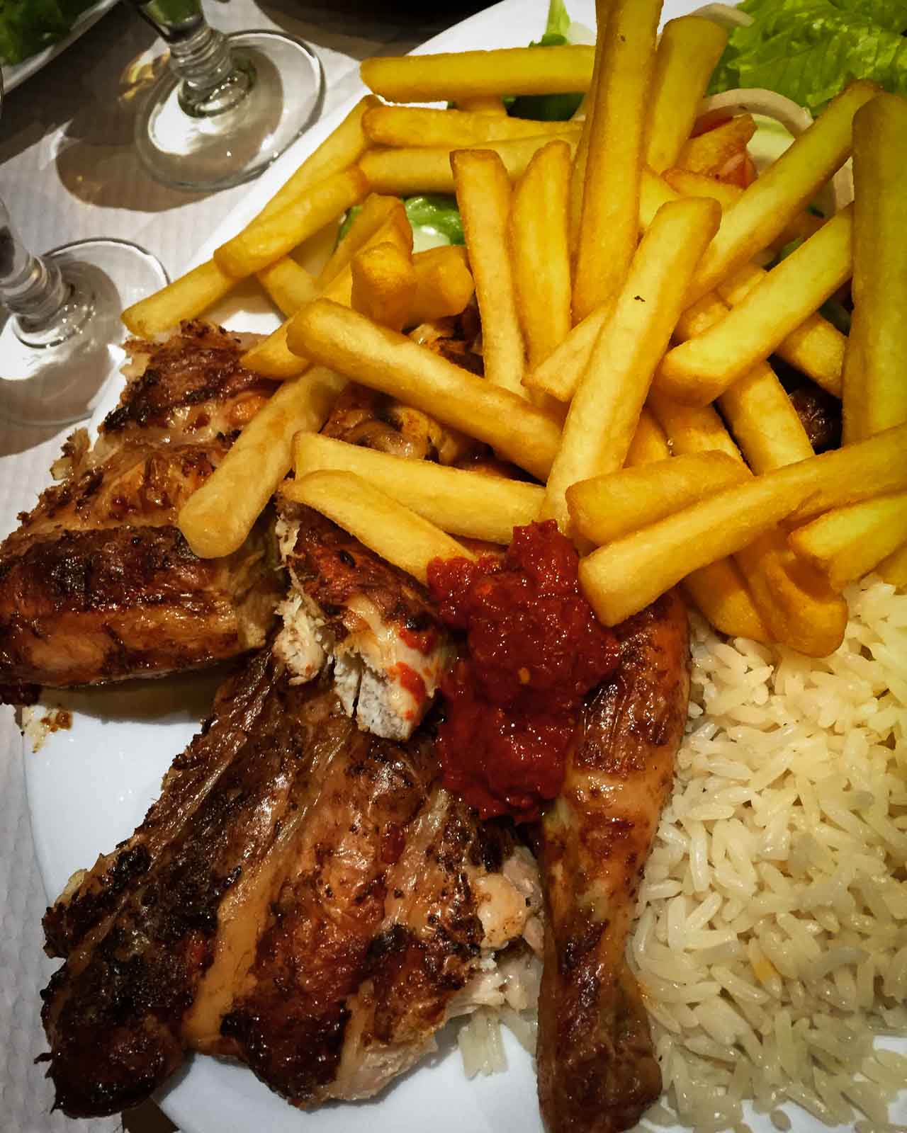 Churrasquiera Galo Roast chicken in Paris