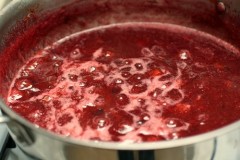 rhubarb berry jam