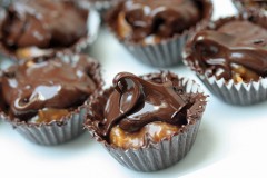 salted butter caramel chocolate cups