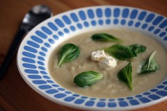 Potato leek soup