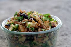 roasted root vegetable and wheat berry salad