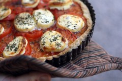 fresh french tomato tart
