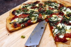 tomato basil pizza recipe