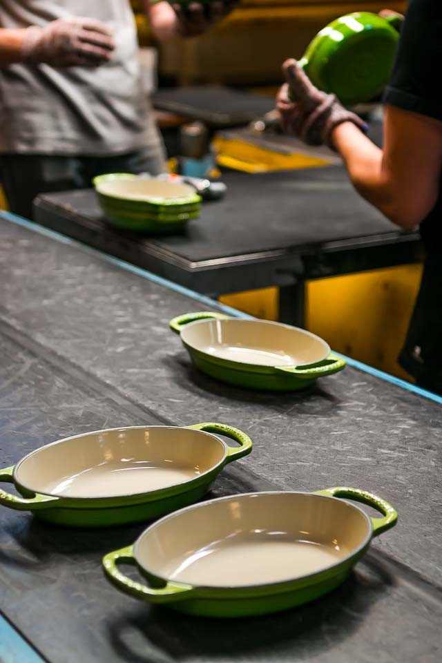 A Visit to the Le Creuset Factory David Lebovitz