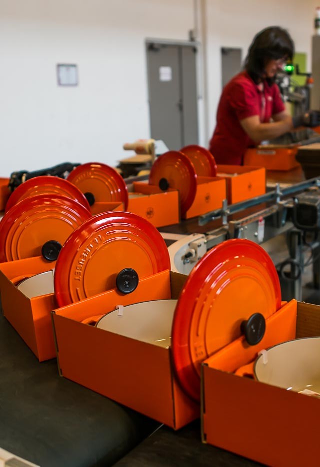 A Visit to the Le Creuset Factory David Lebovitz