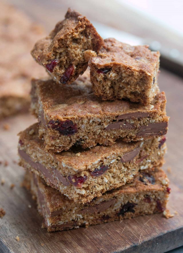 Chewy Chocolate Chip Cookie Bars David Lebovitz