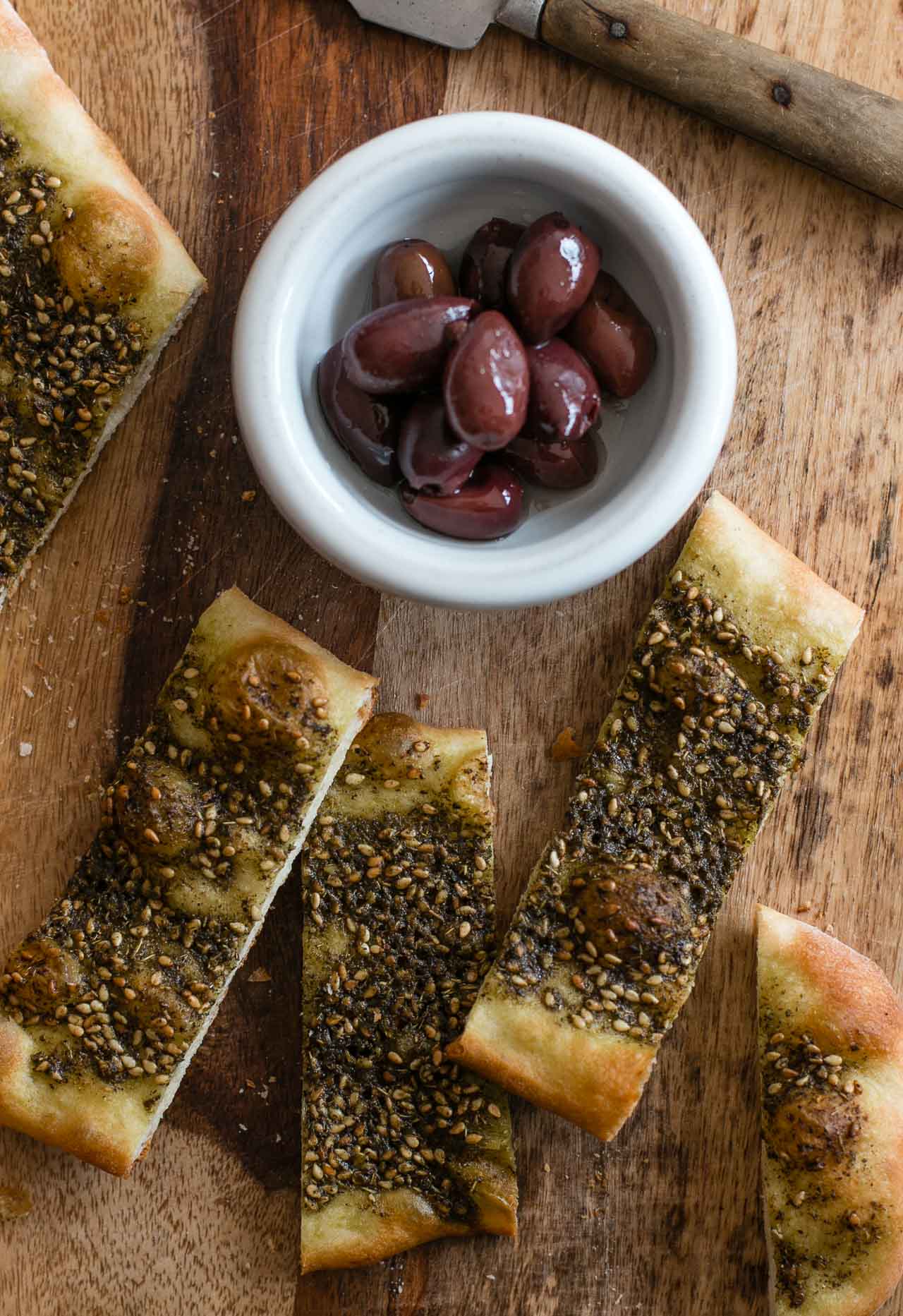 Man'oushe: Za'atar Flatbread - David Lebovitz