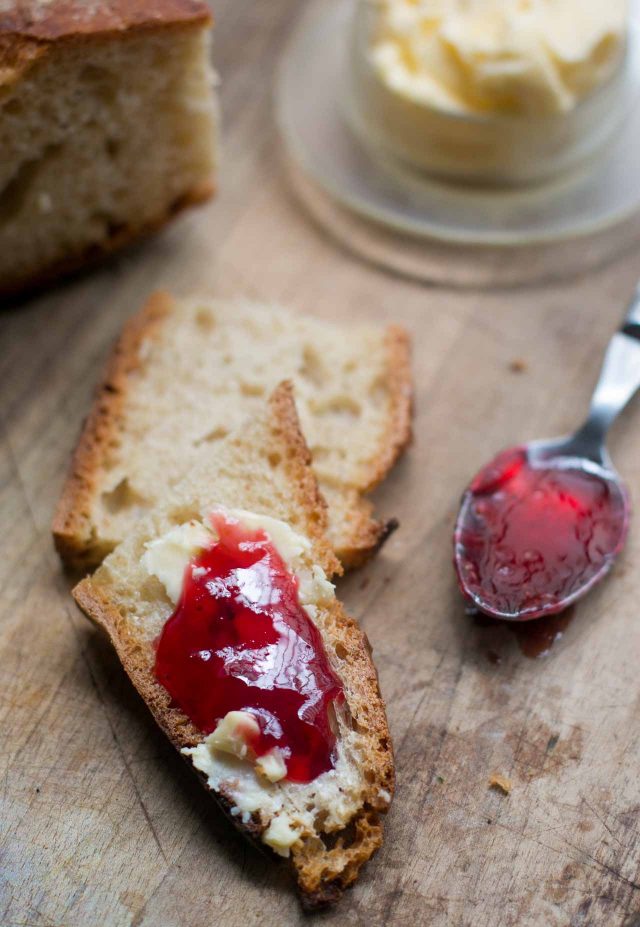 Plum Strawberry Jam recipe