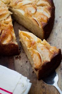 German Apple Almond Cake recipe